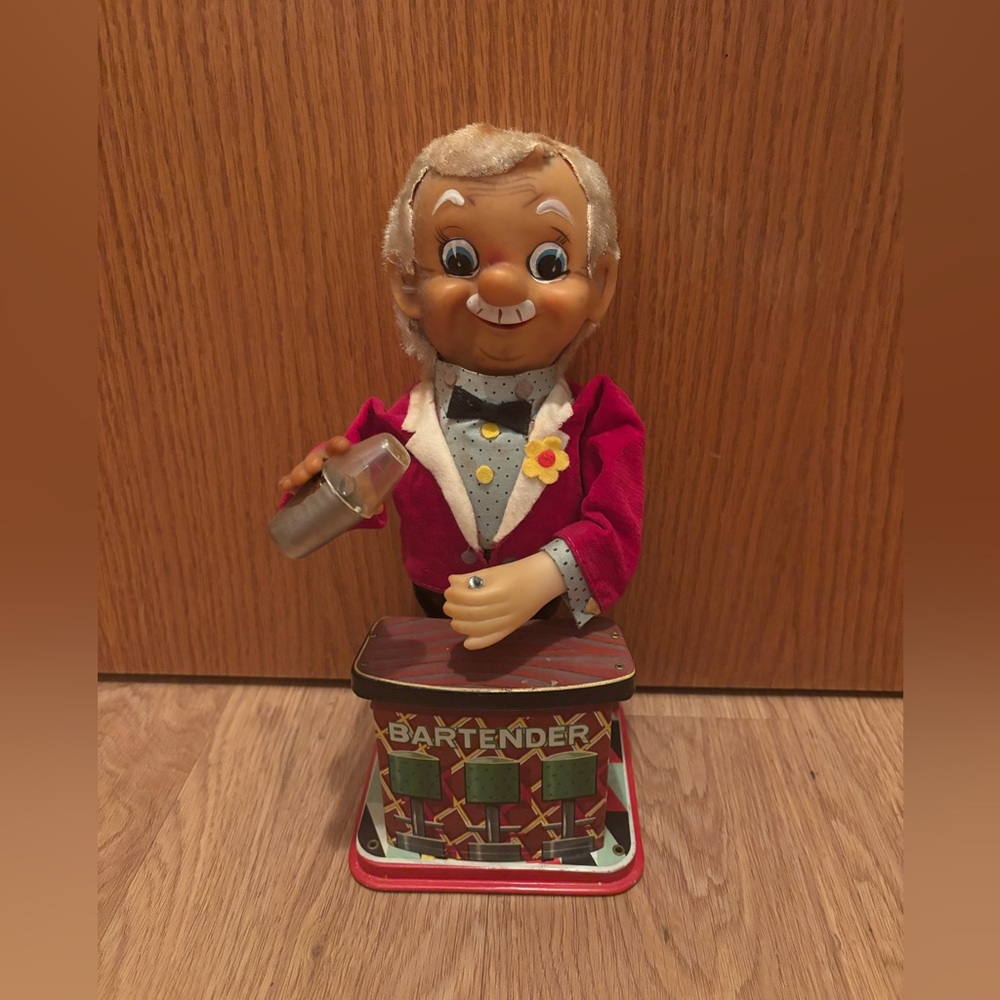 Rosko battery powered Charlie the Bartender